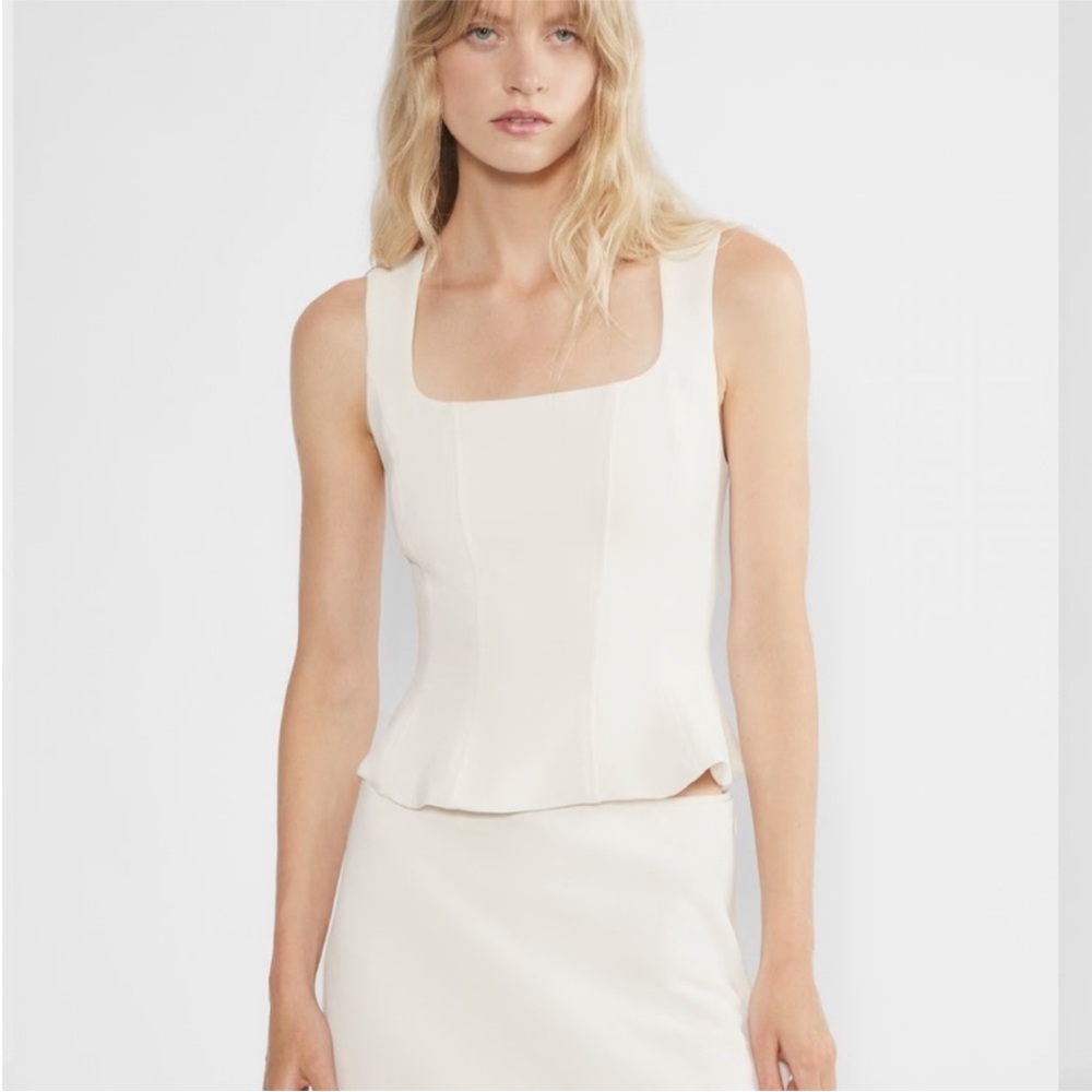 Aritzia wilfred rhodora bustier top